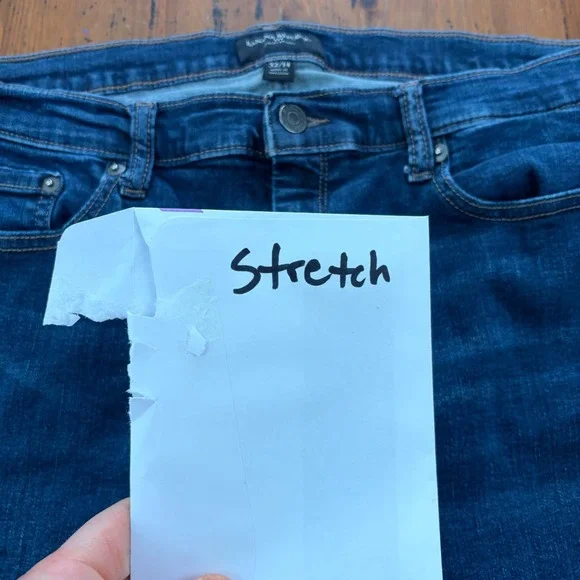 Banana Republic Sculpt Skinny Stretchy Jeans Blue Dark Wash Womens 32/14 Denim - Picture 11 of 12